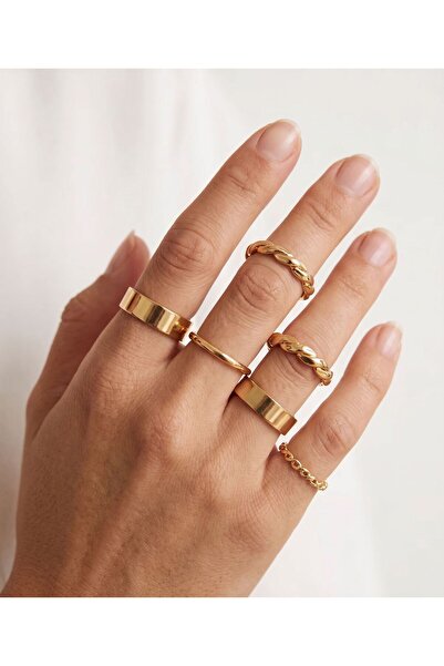 Ervalina 6-Piece Ring and Knuckle Ring Set