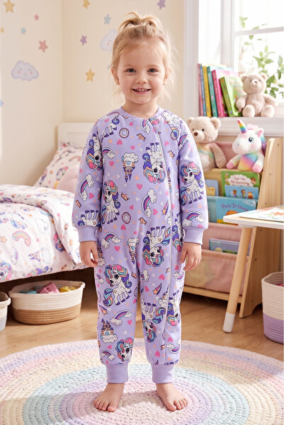 Babymod Elyaf Dolgulu 2.5 Tog 100% Pamuk Penye Astarlı Premium Kalite Kız Çoc...