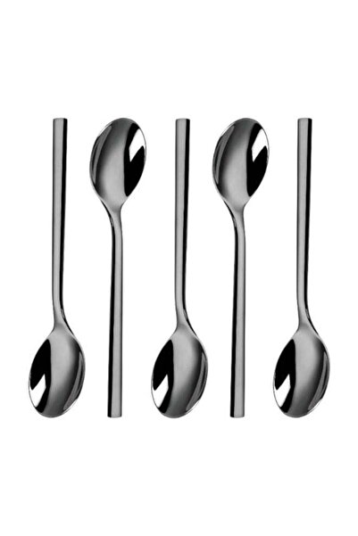 Trust Dove 6-Piece Stainless Steel Dessert Spoon Set Silver 16.2cm