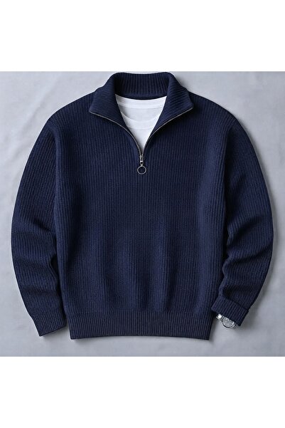 zs zaos fashion Men's Long-Sleeved Thick Winter 100% Cotton Knitwear Sweater ...