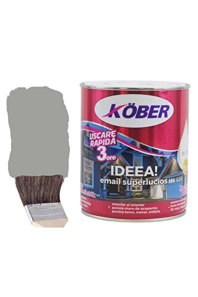 Kober Vopsea alchidica pentru lemn / metal, Ideea, interior / exterior, 0.75 L