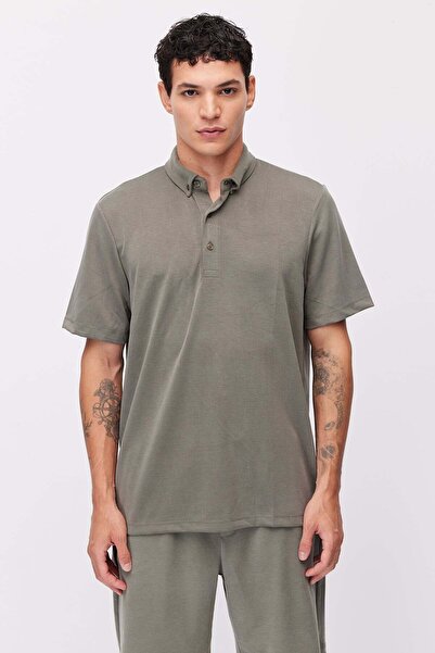 PAULMARK Men's Casual Polo Neck T-Shirt