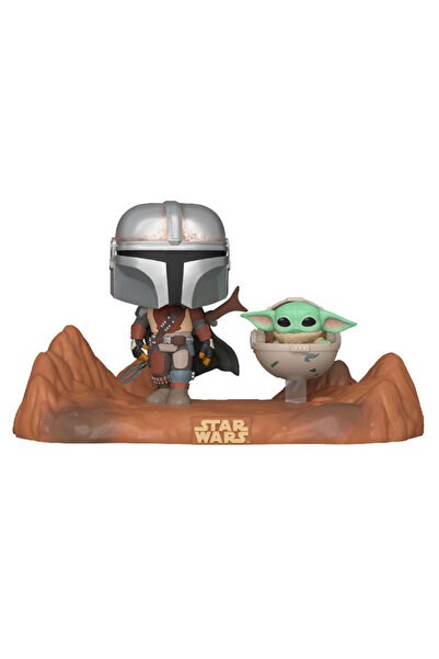 Funko Figurină POP Star Wars Mandalorian - Copilul și Mandalorianul