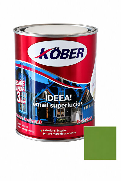 Kober Vopsea alchidica pentru lemn / metal, Ideea, interior / exterior, 0.75 L