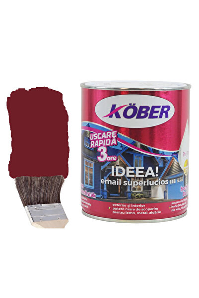 Kober Vopsea alchidica pentru lemn / metal, Ideea, interior / exterior, 0.75 L