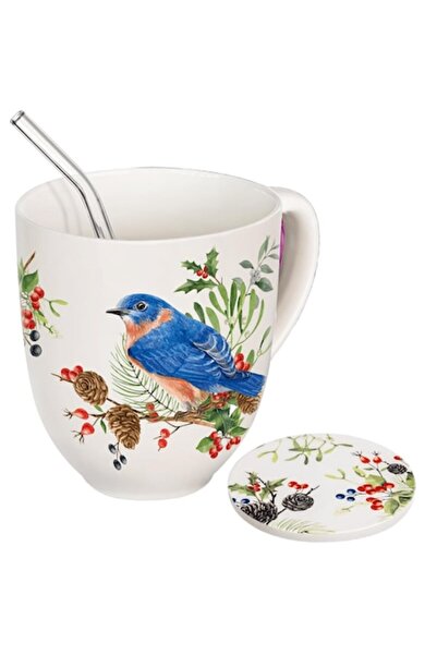 Om XXL YC YANG CHAI 900 ml Fine China Mug – Premium Gift Set with Support, St...