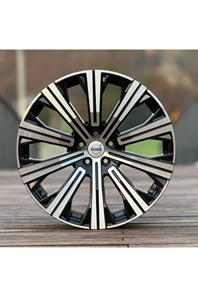 RC 20 inç 5x108 Chery Jaecoo Volvo XC60 XC90 Uyumlu Siyah Elmas Kesim Jant Mo...