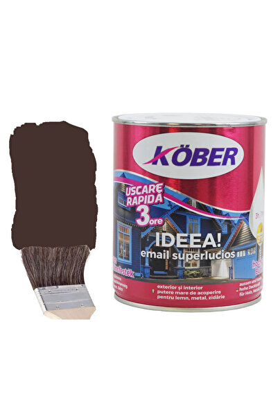 Kober Vopsea alchidica pentru lemn / metal, Ideea, interior / exterior, 0.75 L