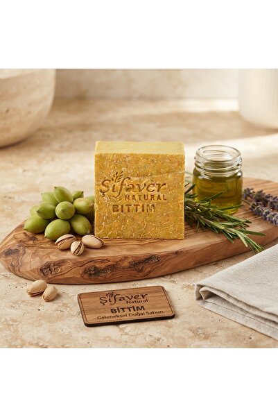 Aktavarium Şifaver Geleneksel El Yapımı %100 Doğal Bıttım Cilt Sabunu 125 gr ...