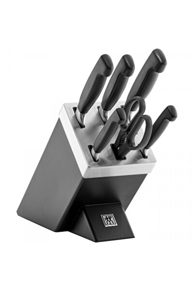 ZWILLING Set de 5 cuțite, Zwilling, Oțel inoxidabil, Cu ascuțitor și foarfece...