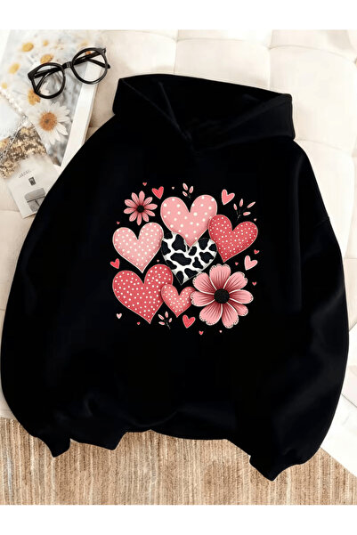 NIMBLECO Children's Hooded Printed Sweatshirt