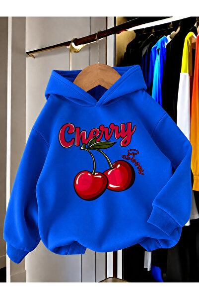 Cevval Children's Hooded Printed Sweatshirt