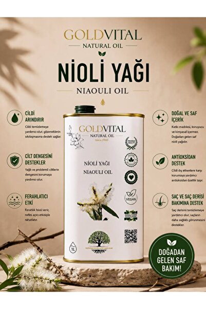 NİOLİ YAĞI 1 LT DİSTİLASYON