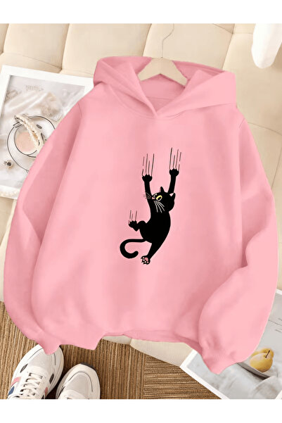 Cevval Children's Hooded Printed Sweatshirt