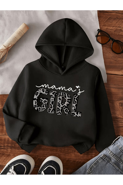 Cevval Children's Hooded Printed Sweatshirt
