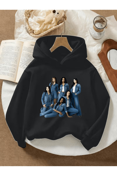 NIMBLECO Children's Hooded Printed Sweatshirt