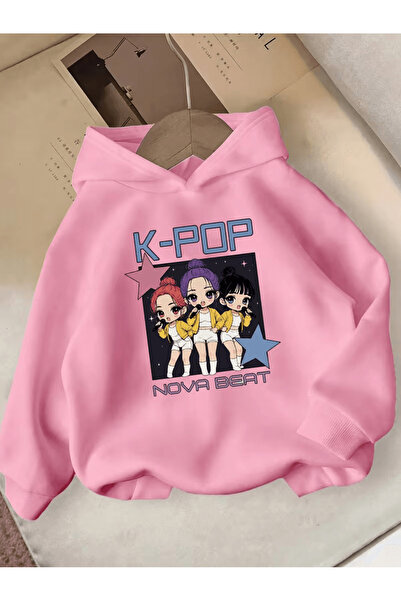 Cevval Children's Hooded Printed Sweatshirt