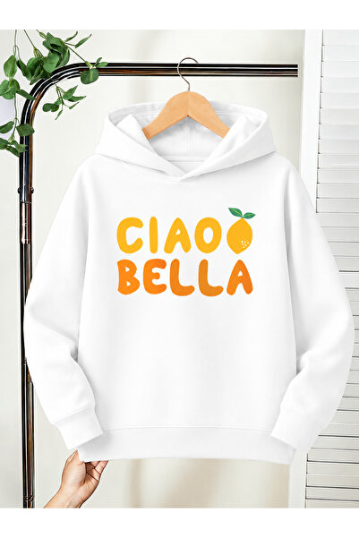 Cevval Children's Hooded Printed Sweatshirt