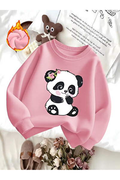 Cevval Children's Crew Neck Printed Sweatshirt