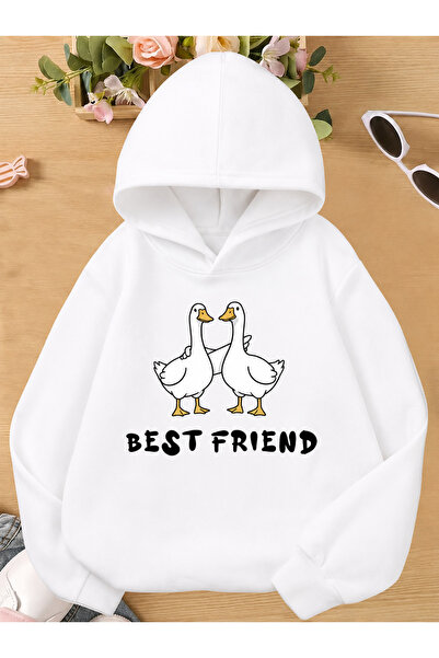 Cevval Children's Hooded Printed Sweatshirt