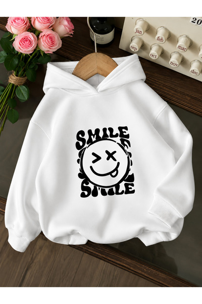 Cevval Children's Hooded Printed Sweatshirt