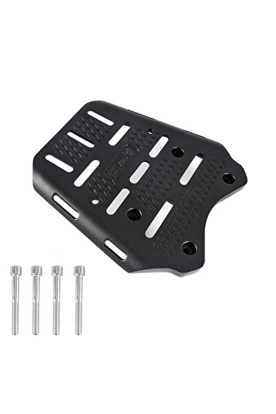 Choice Black Motorcycle Trunk Rear Shelf Motorcycle Rear Storage Top Box Lugg...