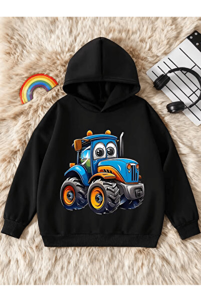NIMBLECO Children's Hooded Printed Sweatshirt