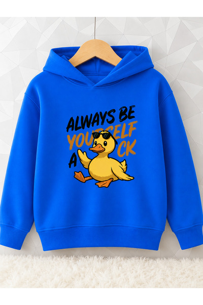 Cevval Children's Hooded Printed Sweatshirt