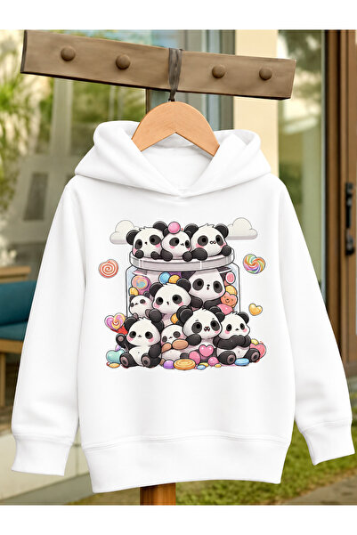 Cevval Children's Hooded Printed Sweatshirt