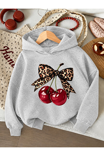 Cevval Children's Hooded Printed Sweatshirt