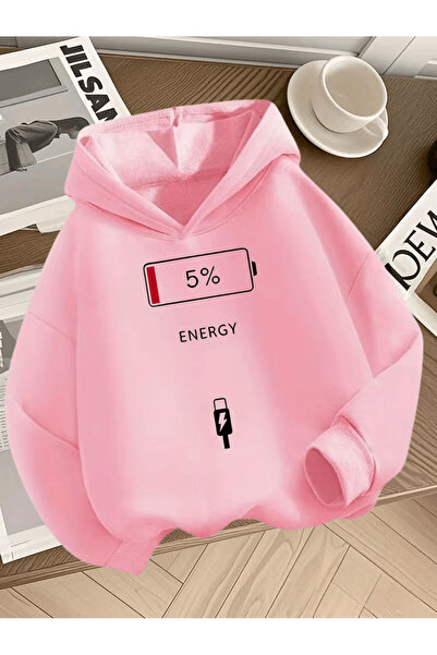 Cevval Children's Hooded Printed Sweatshirt