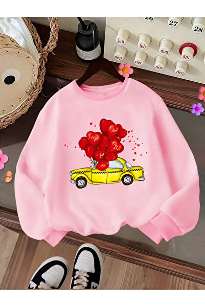 Cevval Children's Crew Neck Printed Sweatshirt
