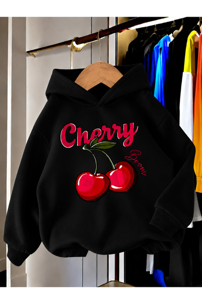 NIMBLECO Children's Hooded Printed Sweatshirt