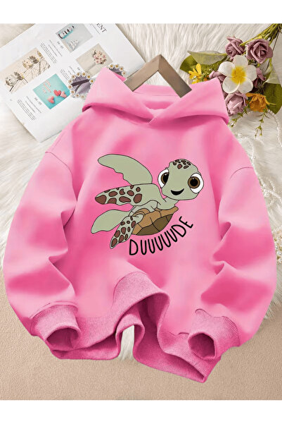 Cevval Children's Hooded Printed Sweatshirt