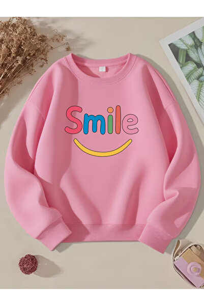 Cevval Children's Crew Neck Printed Sweatshirt