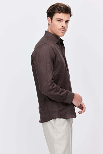 PAULMARK Men's Linen Regular Shirt