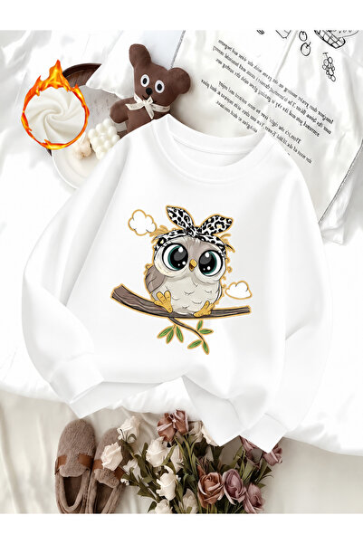 Cevval Children's Crew Neck Printed Sweatshirt