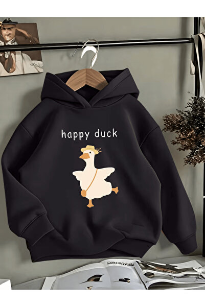 NIMBLECO Children's Hooded Printed Sweatshirt