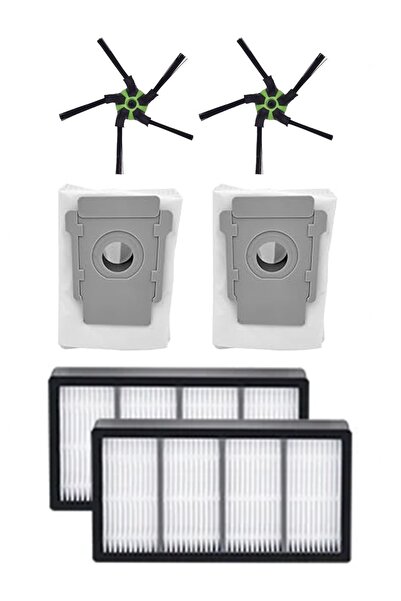 Rovexa iRobot Roomba S9 S9+ compatibil cu 2 filtre Hepa, 2 perii laterale, 2 ...