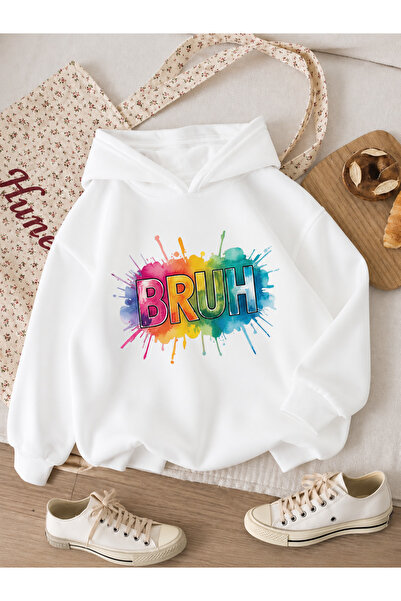 Cevval Children's Hooded Printed Sweatshirt