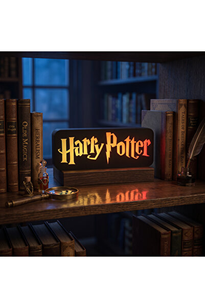 3dlab three-dimensional systems Harry Potter Yazılı LED Işıklı Dekoratif Masa...