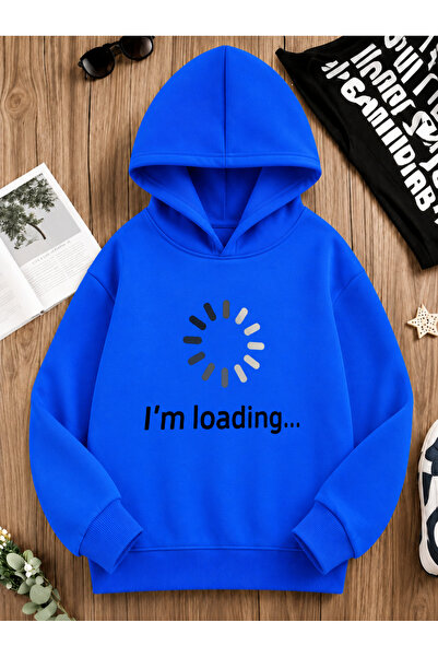 Cevval Children's Hooded Printed Sweatshirt