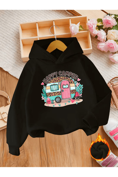 Cevval Children's Hooded Printed Sweatshirt