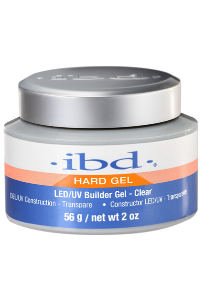 IBD Gel dur de construcție UV/LED - Transparent (fără culoare) 56g