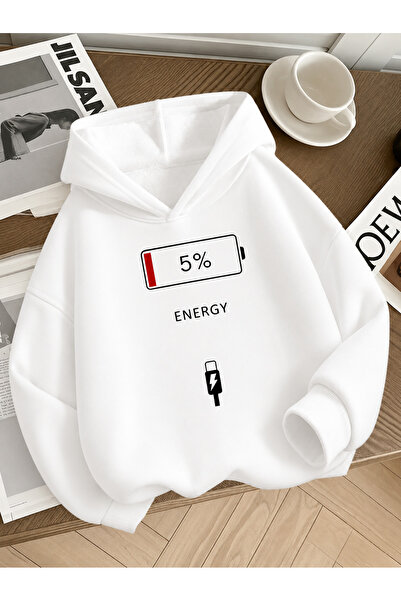 Cevval Children's Hooded Printed Sweatshirt