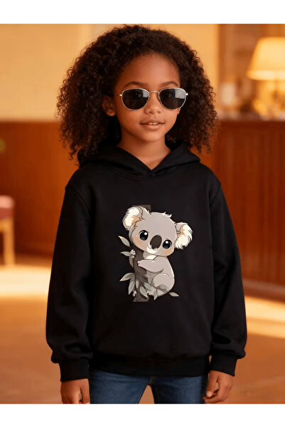 NIMBLECO Children's Hooded Printed Sweatshirt