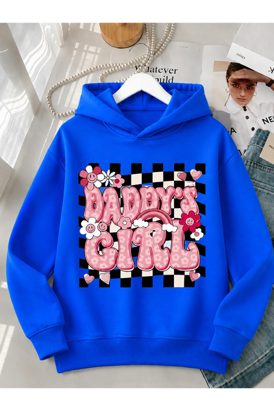 Cevval Children's Hooded Printed Sweatshirt