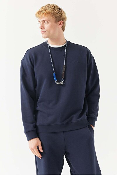 PAULMARK Erkek Basic Sweatshirt