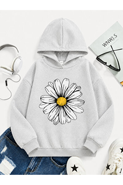 Cevval Children's Hooded Printed Sweatshirt