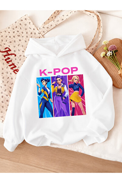 Cevval Children's Hooded Printed Sweatshirt
